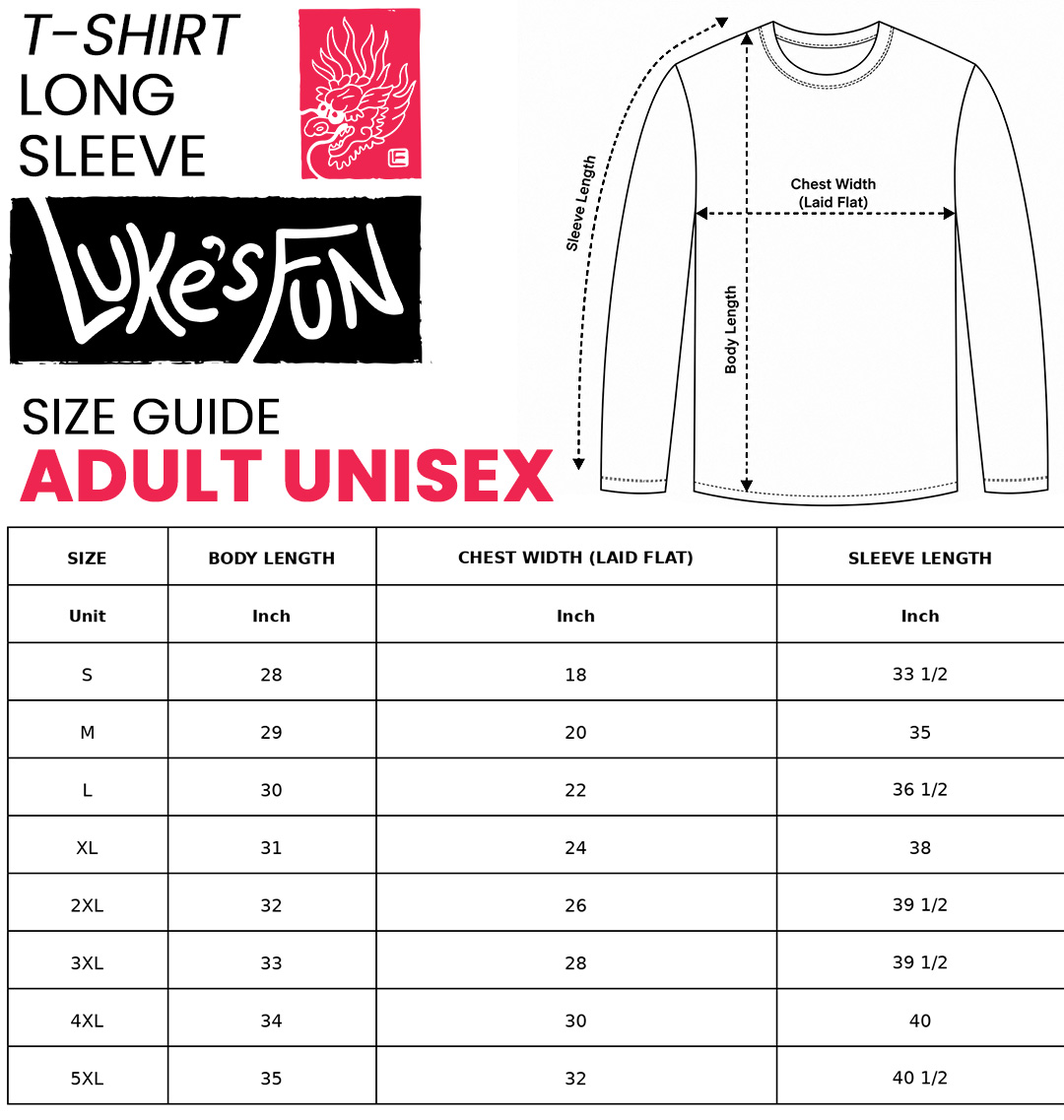 Size guide chart 3