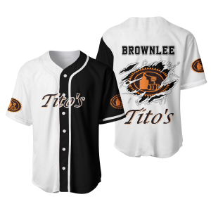 Personalized Tito's Vodka Baseball Jersey