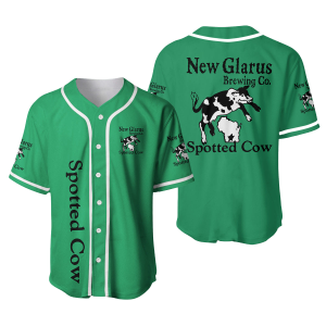 Spotted Cow Baseball Jersey