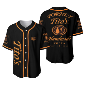 Personalized Tito's Vodka Baseball Jersey