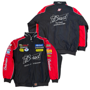 Budweiser Racing Jacket F1 NASCAR Bomber Vintage Streetwear Unisex Gift
