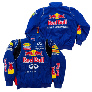 Red Bull Racing Jacket F1 NASCAR Bomber Vintage Streetwear Unisex Gift