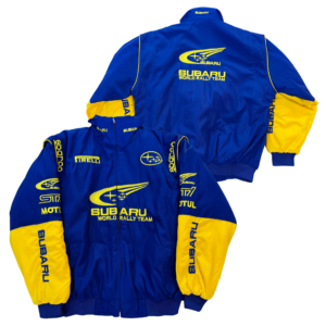 Subaru Racing Jacket F1 NASCAR Bomber Vintage Streetwear Unisex Gift