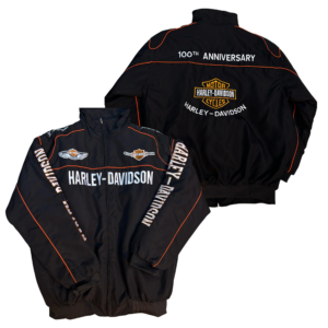 HARLEY - DAVIDSON Racing Jacket F1 NASCAR Bomber Vintage Streetwear Unisex Gift