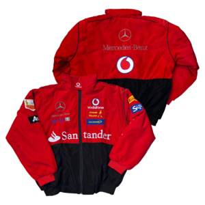 Mercedes-Benz Racing Jacket F1 NASCAR Bomber Vintage Streetwear Unisex Gift