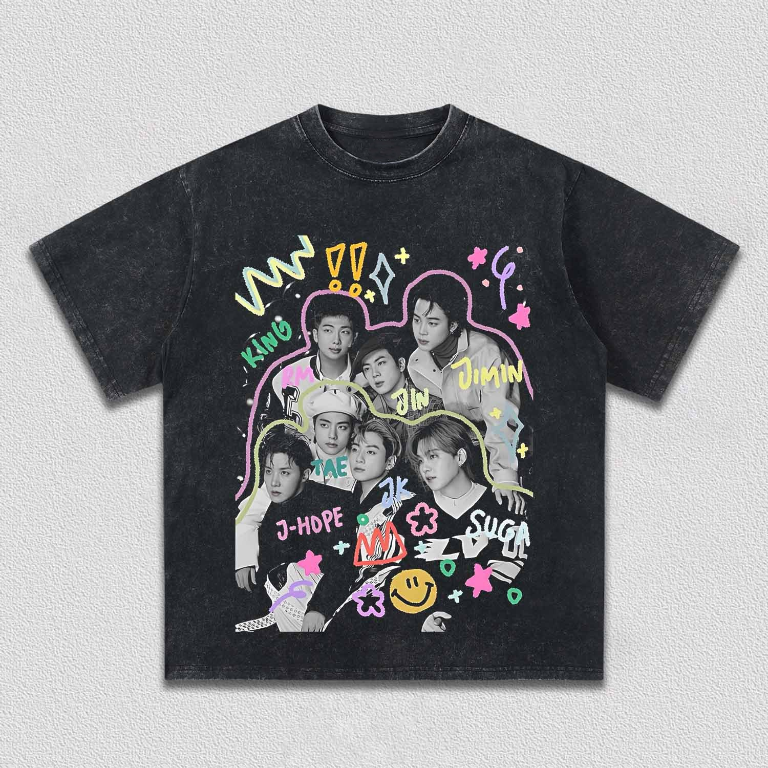 BTS Cute Doodle Vintage Shirt