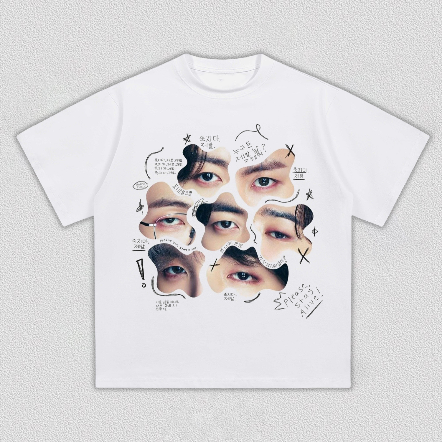 BTS Stay Alive Eyes Collage Shirt