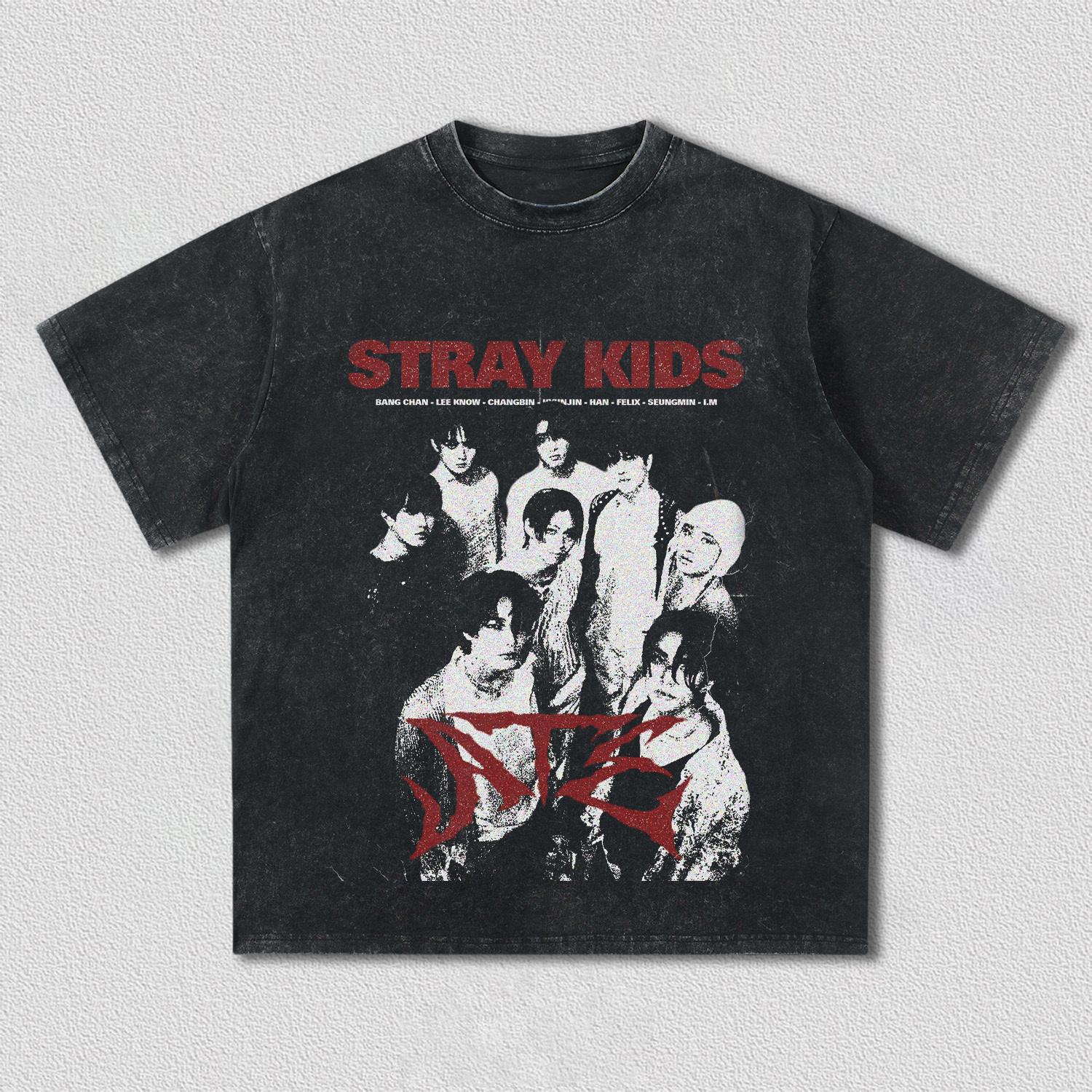 Stray Kids Vintage World Tour Shirt