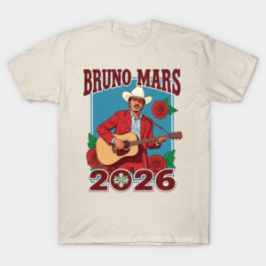 Bruno Mars The Romantic Tour 2026 Vintage Shirt