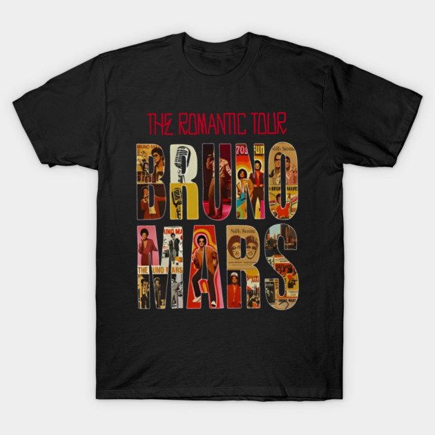 Bruno Mars The Romantic Tour 2026 Vintage 1 Shirt