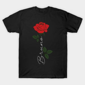 Bruno Mars Red Rose Elegant Floral Shirt