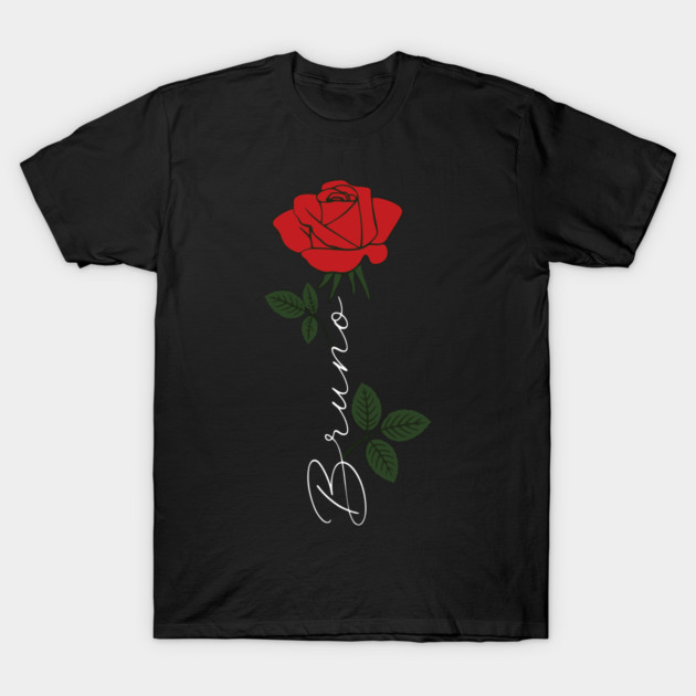 Bruno Mars Red Rose Elegant Floral Shirt