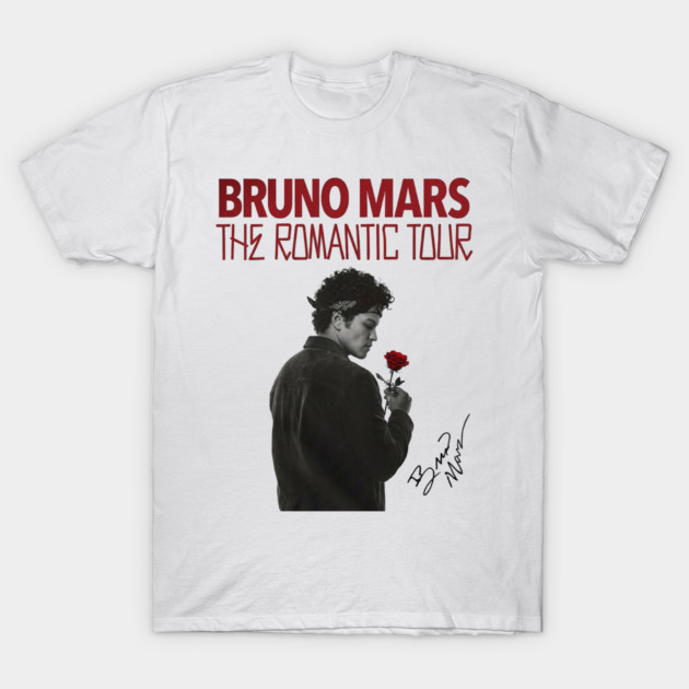 Bruno Mars The Romantic Tour 2026 Vintage 6 Shirt