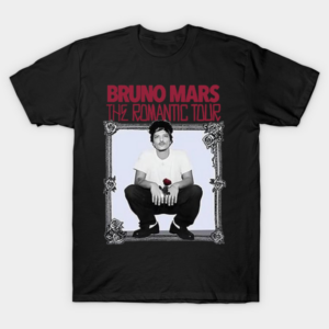 Bruno Mars The Romantic Tour 2026 Vintage 7 Shirt