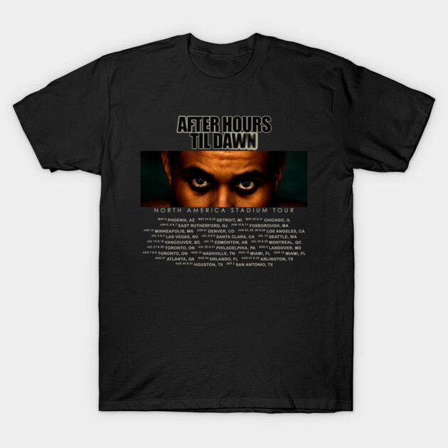 The Weeknd After Hours Til Dawn Tour 2026 1.3 Shirt