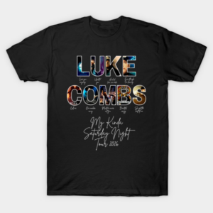 Luke Combs My Kinda Saturday Night Tour 2026 Shirt
