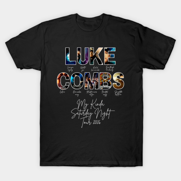Luke Combs My Kinda Saturday Night Tour 2026 Shirt