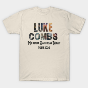 Luke Combs My Kinda Saturday Night Tour 2026 1.1 Shirt