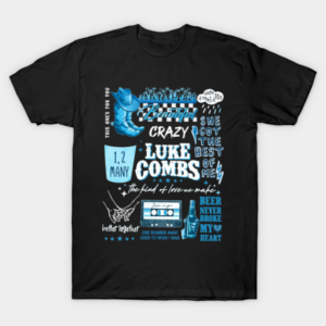 Luke Combs My Kinda Saturday Night Tour 2026 1.6 Shirt