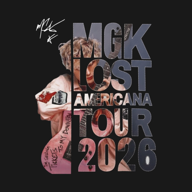 MGK Lost Americana Tour 2026 2.7 Shirt - Image 2