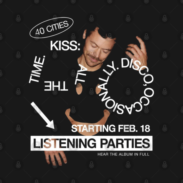 Harry Styles Kiss All The Time Disco Occasionally Tour 2026 2.0 Shirt - Image 2