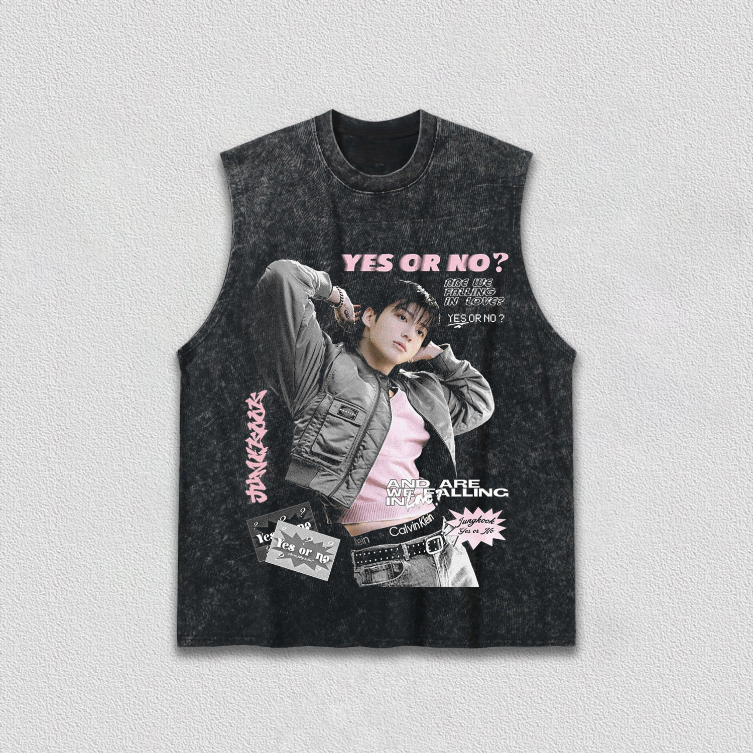 BTS Jungkook Yes Or No Vintage Shirt - Image 2
