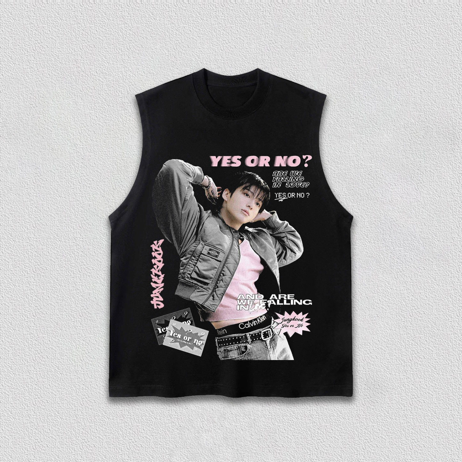 BTS Jungkook Yes Or No Vintage Shirt - Image 3