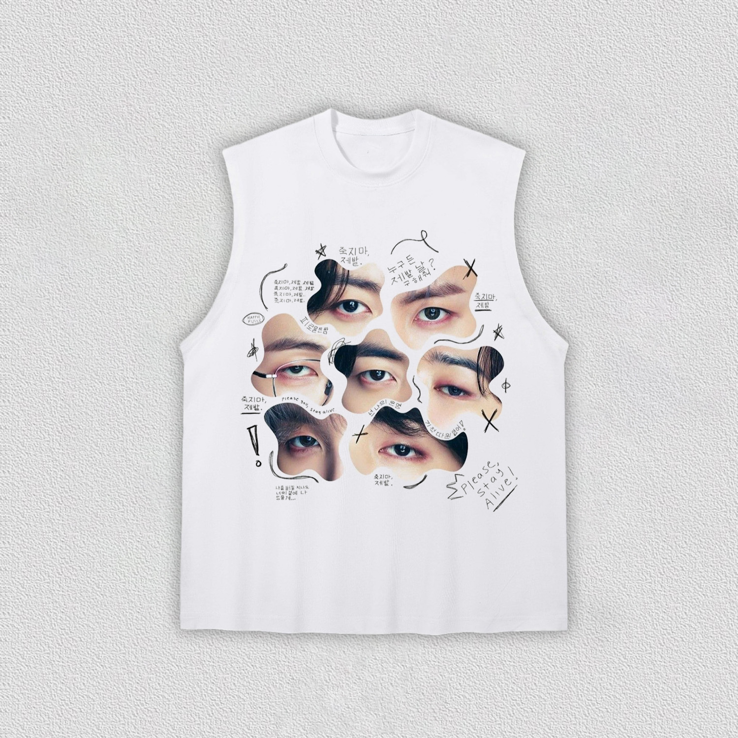 BTS Stay Alive Eyes Collage Shirt - Image 3