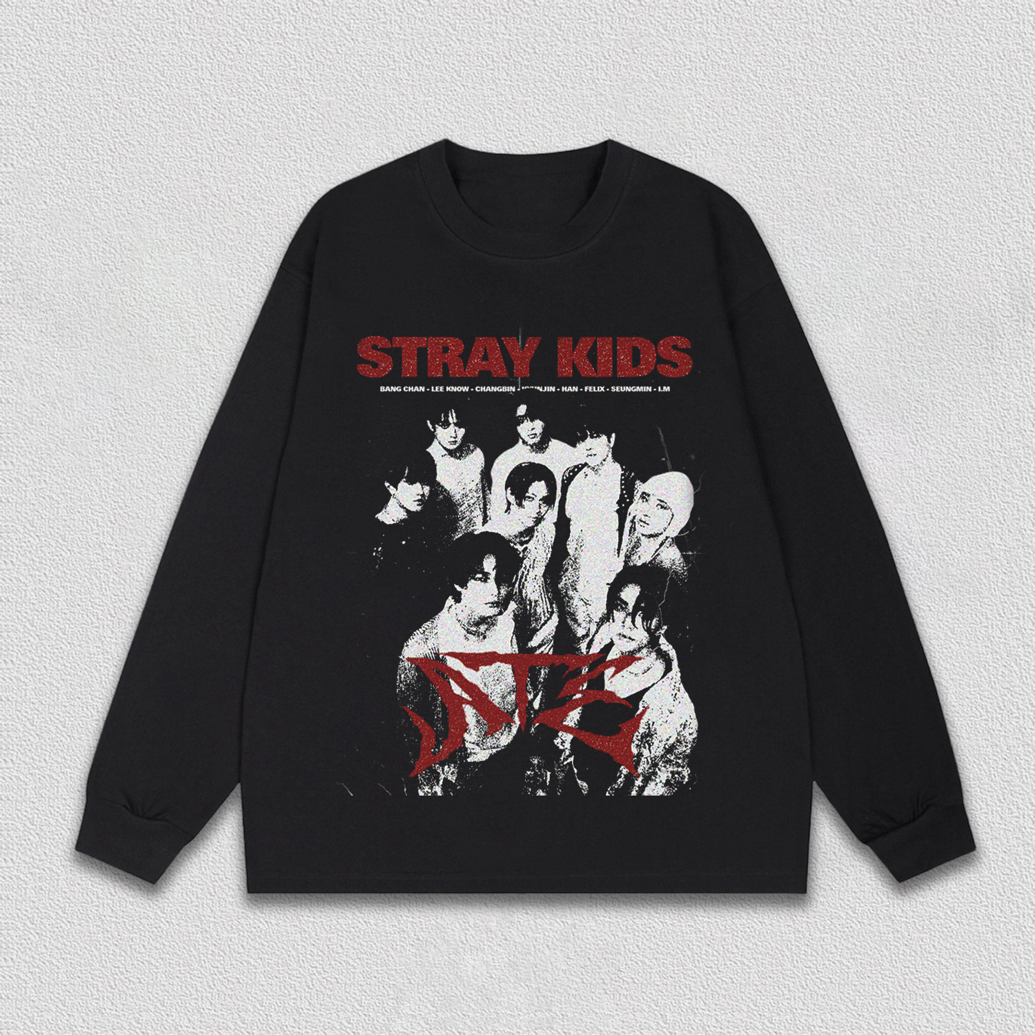 Stray Kids Vintage World Tour Shirt - Image 4