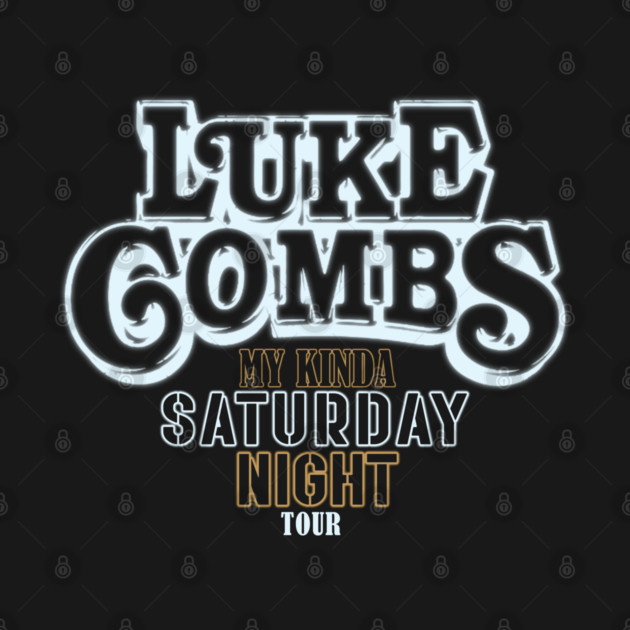 Luke Combs My Kinda Saturday Night Tour 2026 1.4 Shirt - Image 4