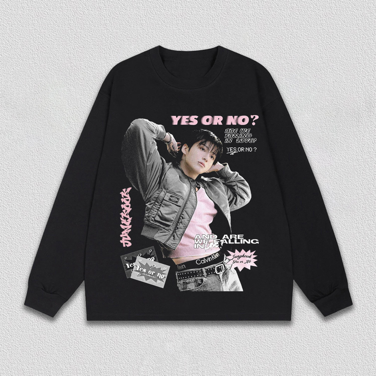 BTS Jungkook Yes Or No Vintage Shirt - Image 5