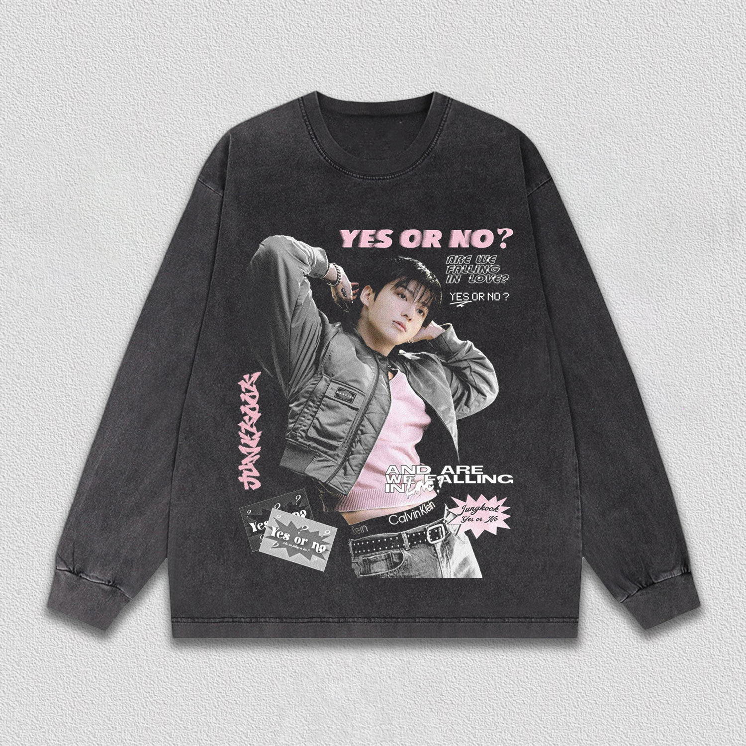 BTS Jungkook Yes Or No Vintage Shirt - Image 6