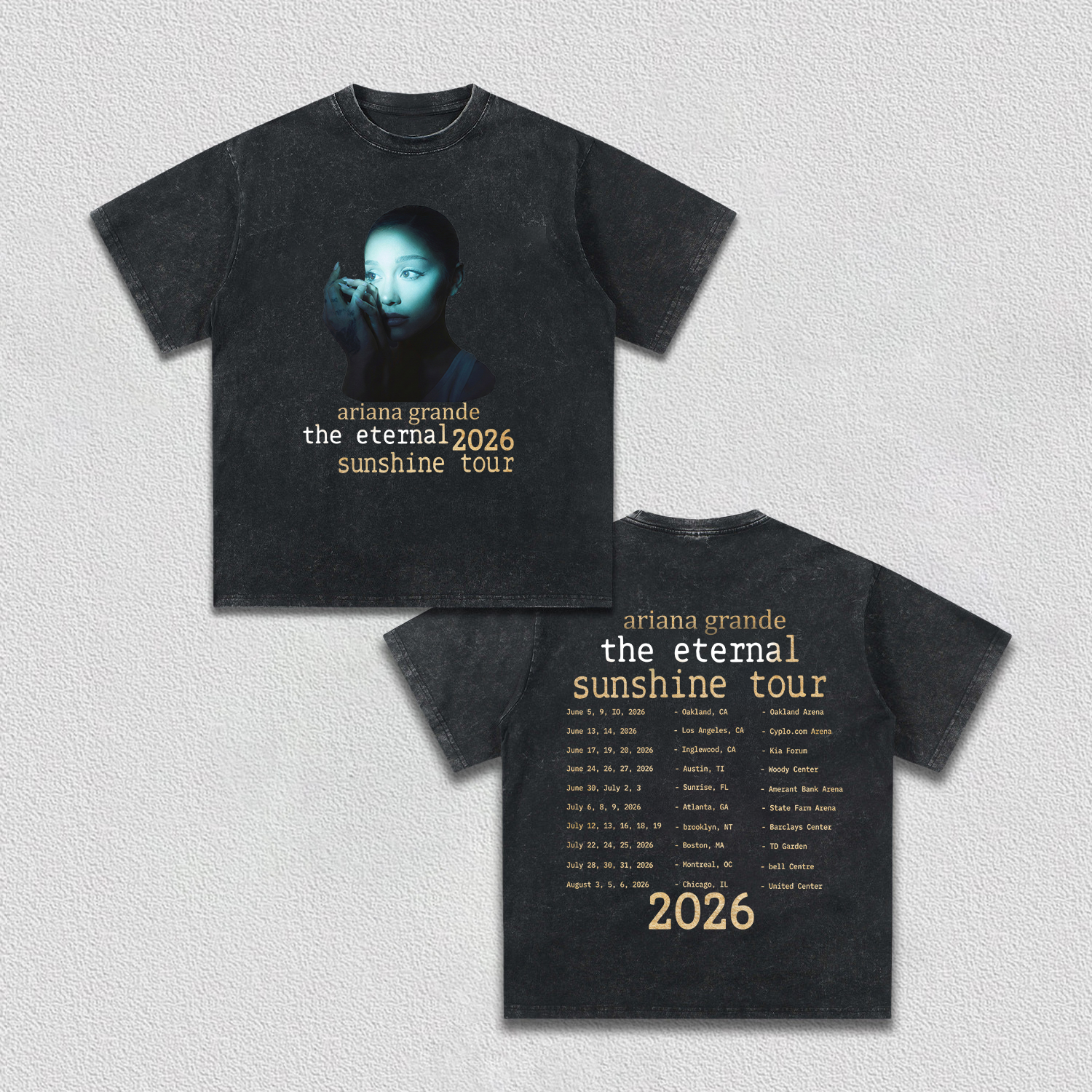 Ariana Grande Eternal Sunshine Tour 2026 1.7 Shirt