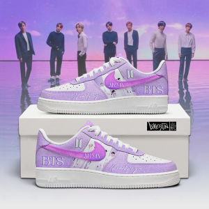 BTS Army AF1 Shoes
