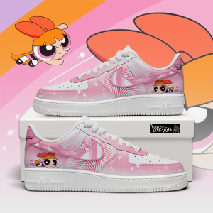 Blossom The Powerpuff Girls AF1 Shoes