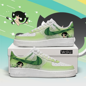 Buttercup V2 The Powerpuff Girls AF1 Shoes
