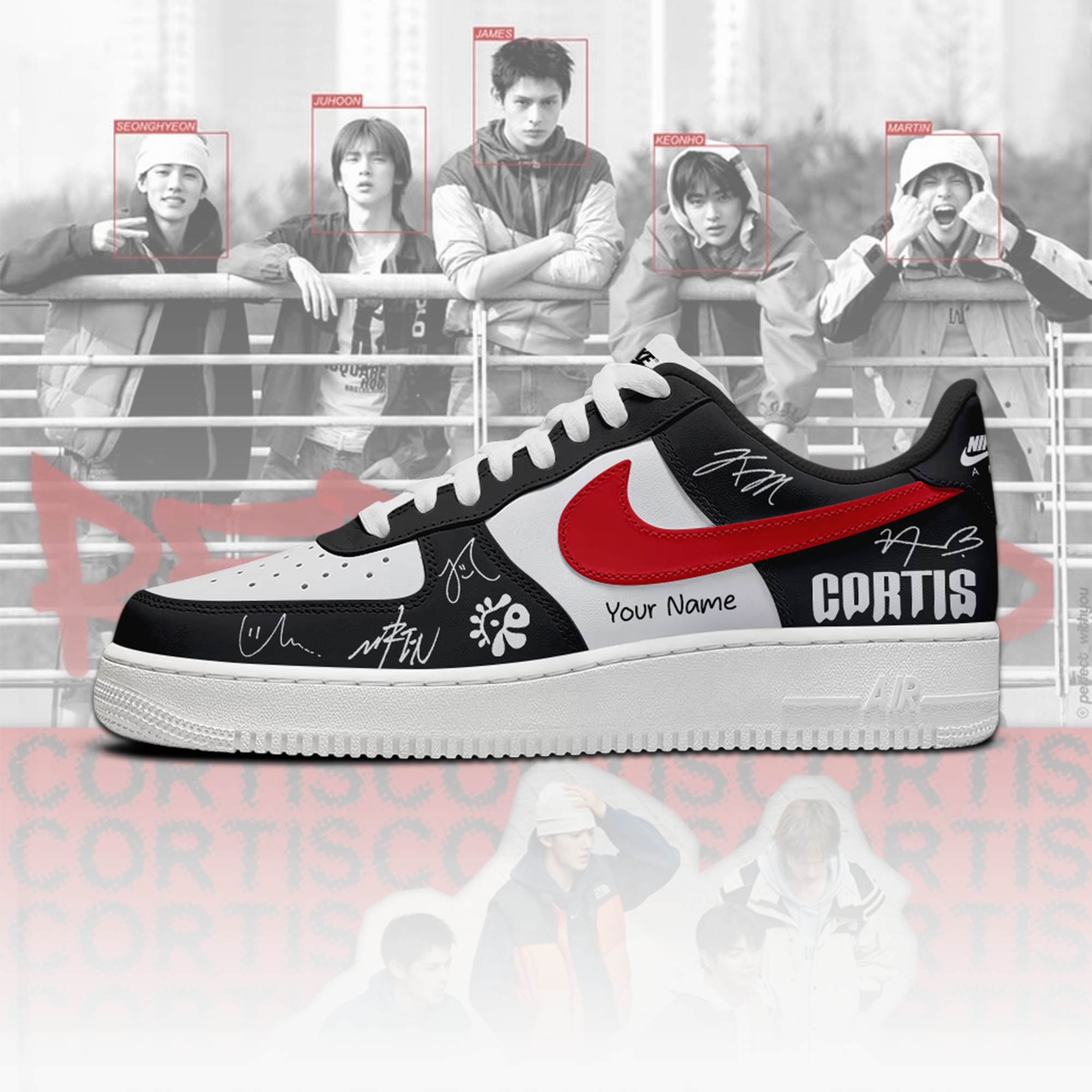 Cortis Tour V1 2026 AF1 Shoes