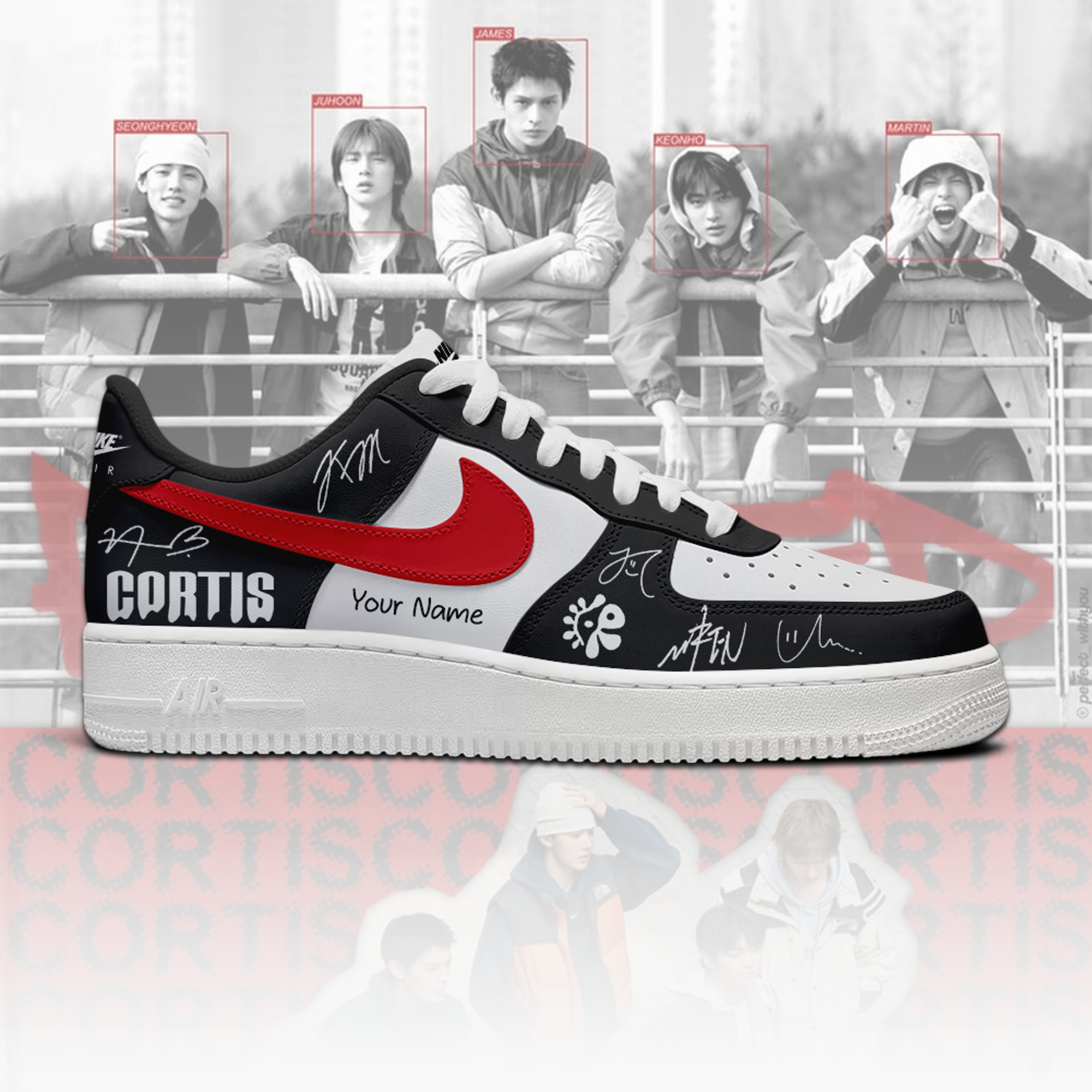 Cortis Tour V1 2026 AF1 Shoes