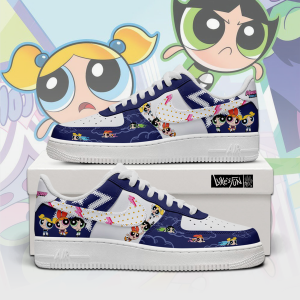 Powerpuff Girls V2 Sugar Spice Everything Nice AF1 Shoes