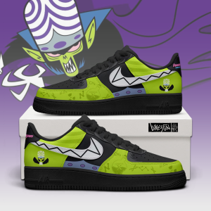 Mojo Jojo V2 The Powerpuff Girls AF1 Shoes