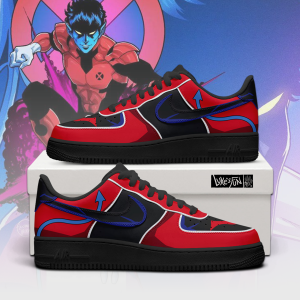 Nightcrawler – X-Men Comic AF1 Shoes