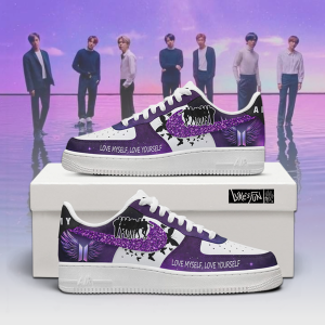 BTS World Tour AF1 Shoes