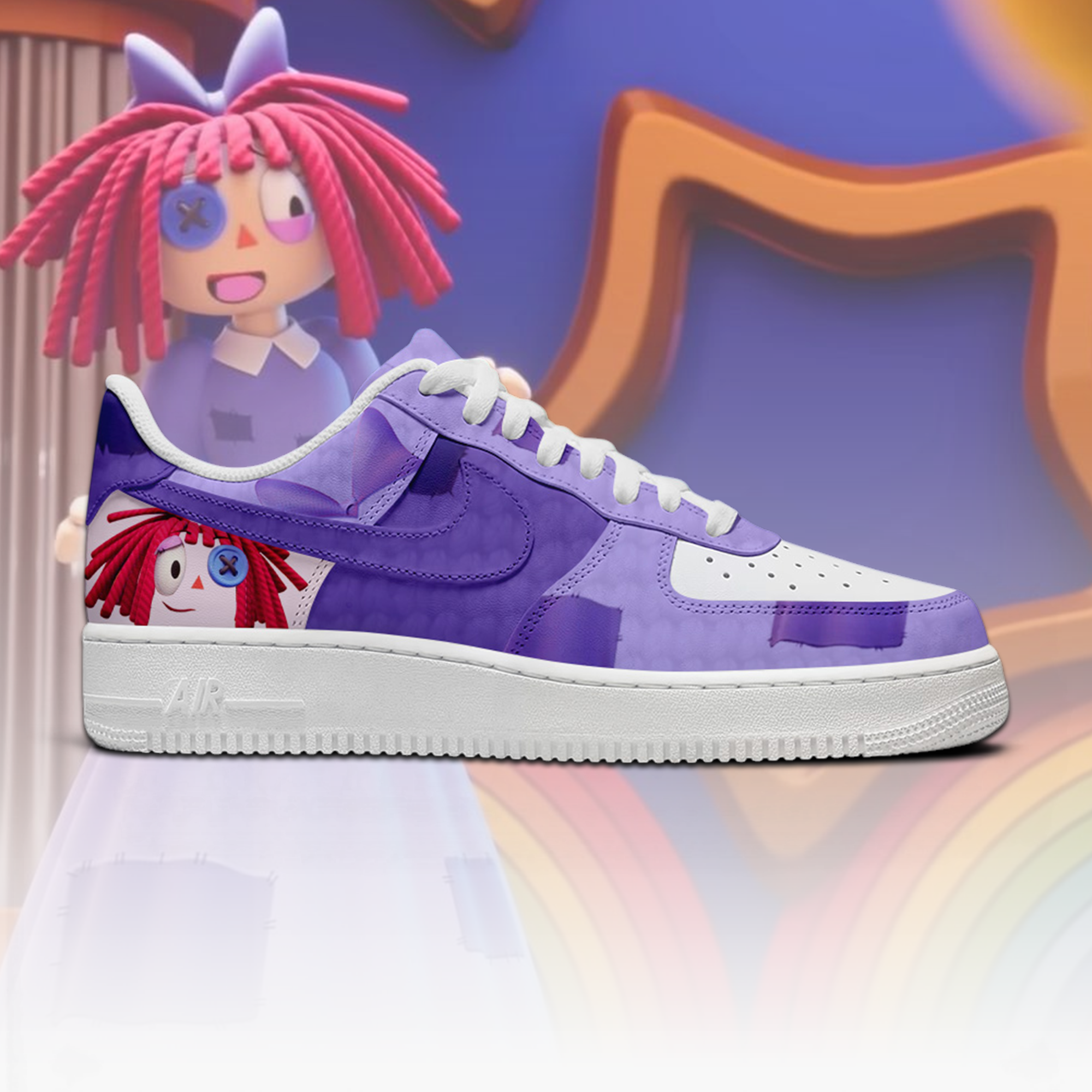 Ragatha V2 The Amazing Digital Circus AF1 Shoes