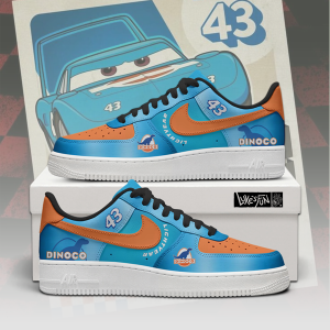 Strip Weathers - Lightning Mcqueen AF1 Shoes