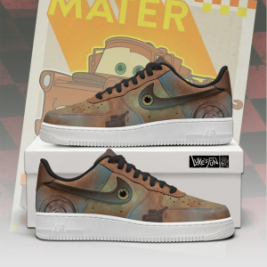 Tow Mater - Lightning Mcqueen AF1 Shoes