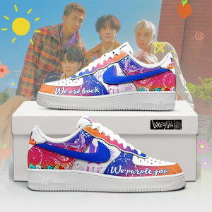 BTS We’re Back AF1 Shoes